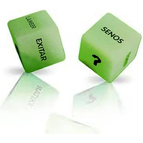 JUGUETES - DADOS BRILLAN EN LA OBSCURIDAD