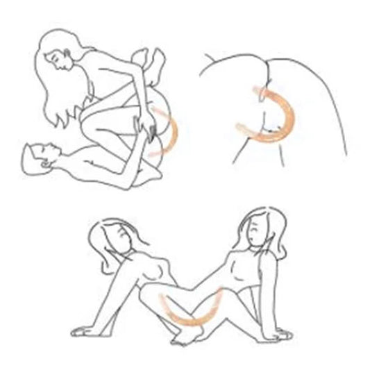 JUGUETES - FEEL LOVE DILDO DOBLE -NATURAL2