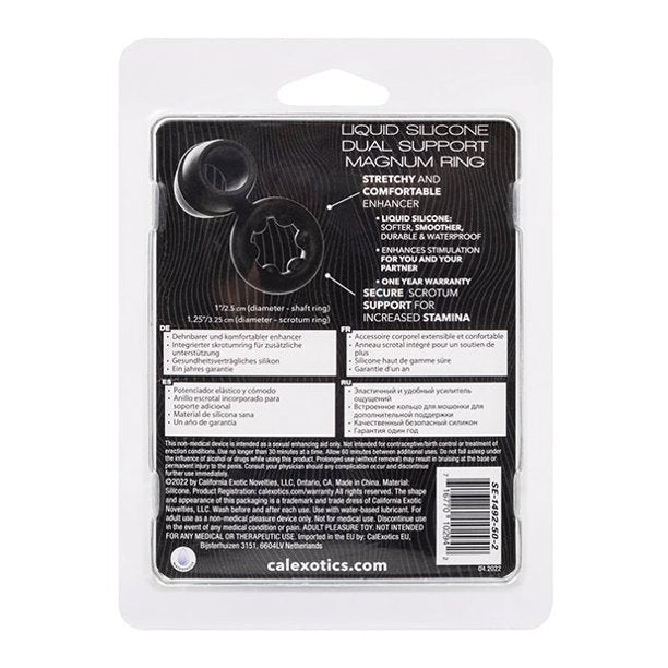 JUGUETES-LIQUIDSILICONEDUALSUPPORTMAGNUMRING