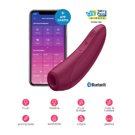 JUGUETES - SATISFYER CURVY 1+ ROSA