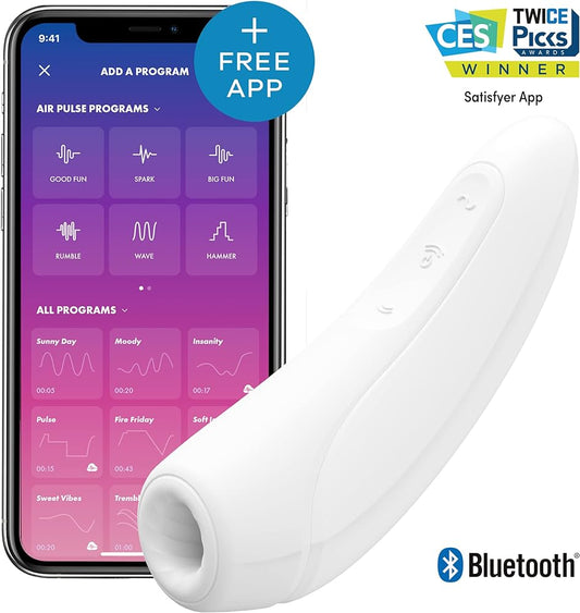 JUGUETES - SATISFYER CURVY 1+ BLANCO