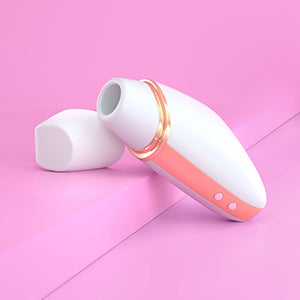 JUGUETES - SATISFYER LOVE TRIANGLE -BLANCO