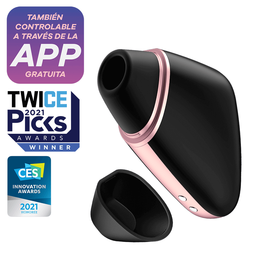 JUGUETES - SATISFYER LOVE TRIANGLE -NEGRO