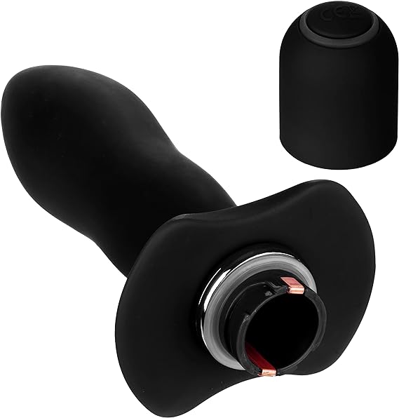JUGUETES - Booty Call Pure Silicon Rocket Black3