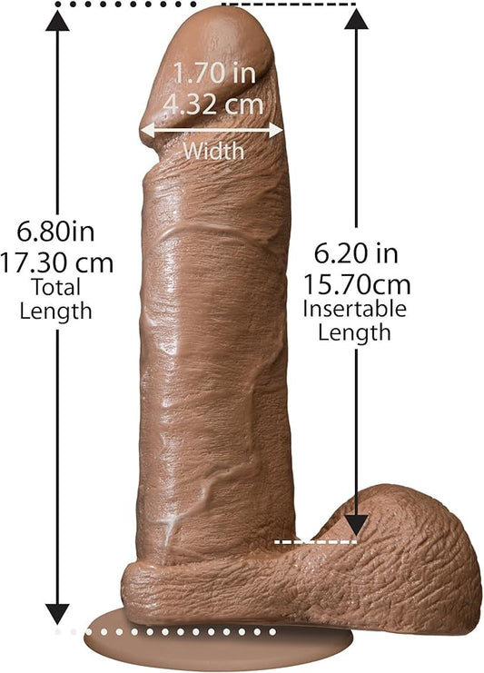 JUGUETES - THE REALISTIC COCK ULTRASKYN 6 INCH