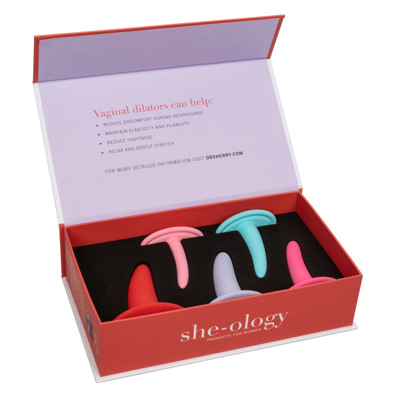 JUGUETES -SET DE DILATADOR VAGINAL PORTÁTIL SHE-OLOGY