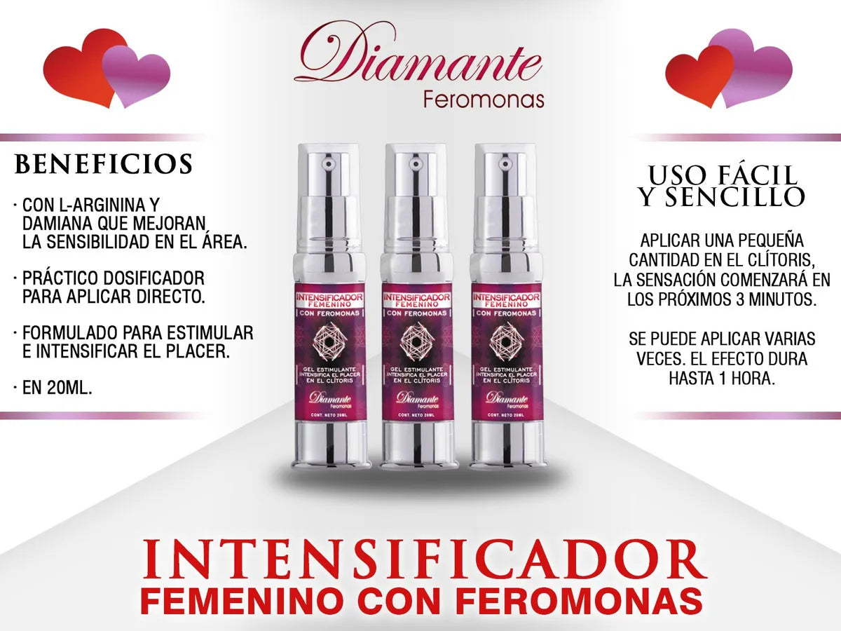 Gel Intensificador 20ml Con Feromonas