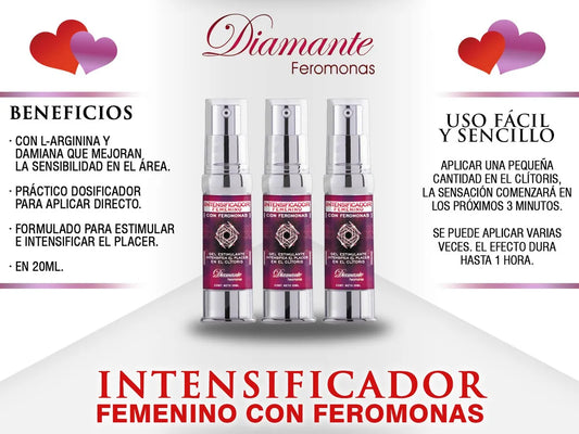 Gel Intensificador 20ml Con Feromonas