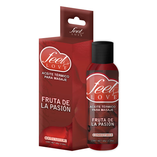 Aceite Térmico Feel Love Fruta de Pasión 60ml