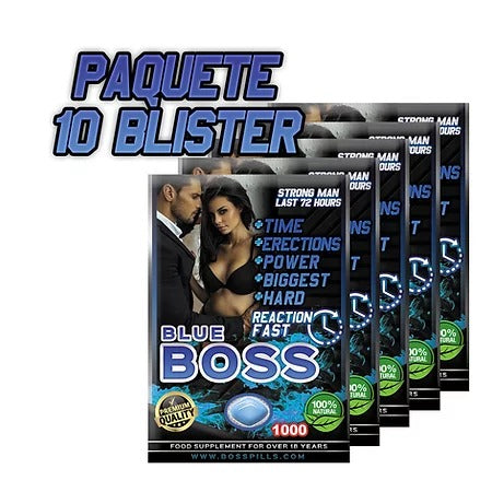 Blue Boss 1000 72 Hrs - 1 Toma (PAQ 10 BLISTER)