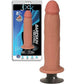 JUGUETES - JOCK BARESKIN 8" VIBRATING VANILLA