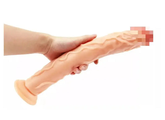JUGUETES - DILDO GIGANTE Y REALISTA 35CM