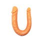 JUGUETES - FEEL LOVE DILDO DOBLE -NATURAL