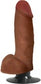 JUGUETES - JOCK BARESKIN 7" VIBRATING DONG WITH BALLS MOCHA2