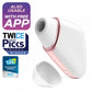 JUGUETES - SATISFYER LOVE TRIANGLE -BLANCO