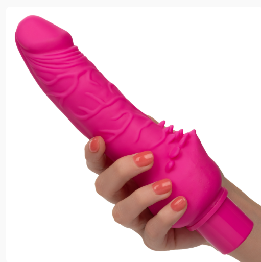  STUD RECHARGEABLE POWER -PINK CLITERRIFIC 12 FUNCTIONS