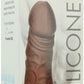 JUGUETES - STUD SILICONE WOODY BROWN 7 FUNCTIONS