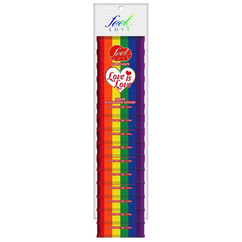 Sobre LOVE IS LOVE 5ml TIRA CON 10
