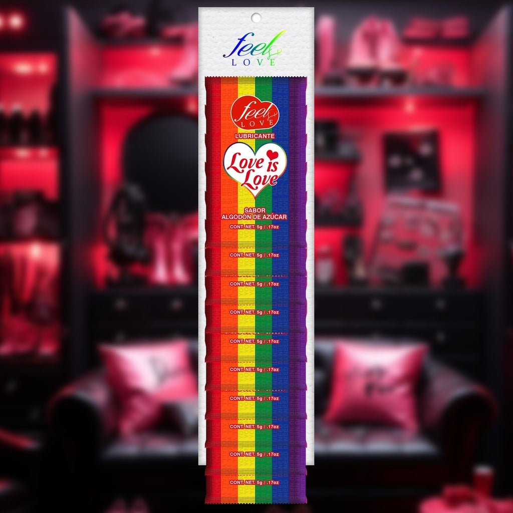 Sobre LOVE IS LOVE 5ml TIRA CON 10
