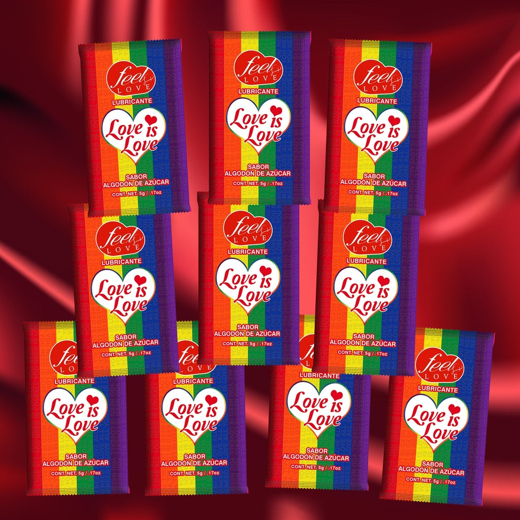 Sobre LOVE IS LOVE 5ml TIRA CON 10
