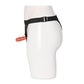 JUGUETES - VAC U LOCK LEATHER ULTRA HARNESS WITH PLUG