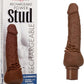 JUGUETES - STUD RECHARGEABLE POWER -BROWN CLITERRIFIC 12 FUNCTIONS